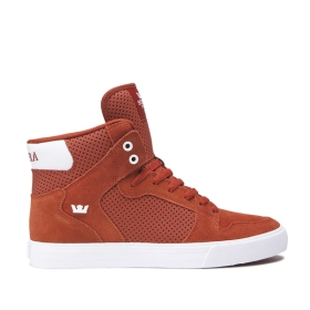 Mens Supra High Top Shoes VAIDER Bossa Nova/white | AU-76041